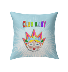 Magical Unicorn Indoor Pillow on a cozy sofa