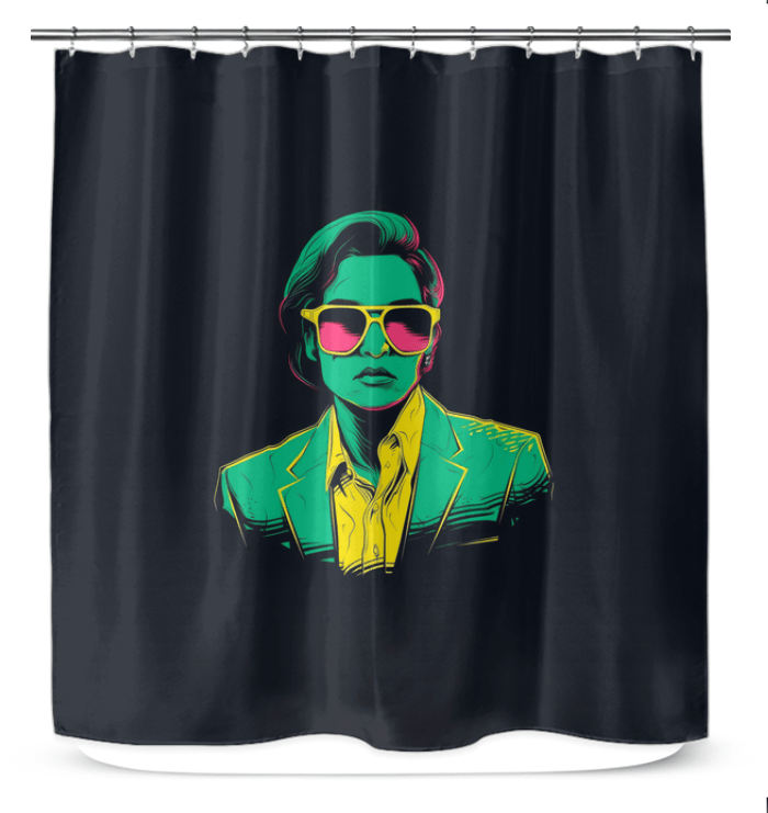 Fashionista's Sketchbook Bathroom Screen - Beyond T-shirts