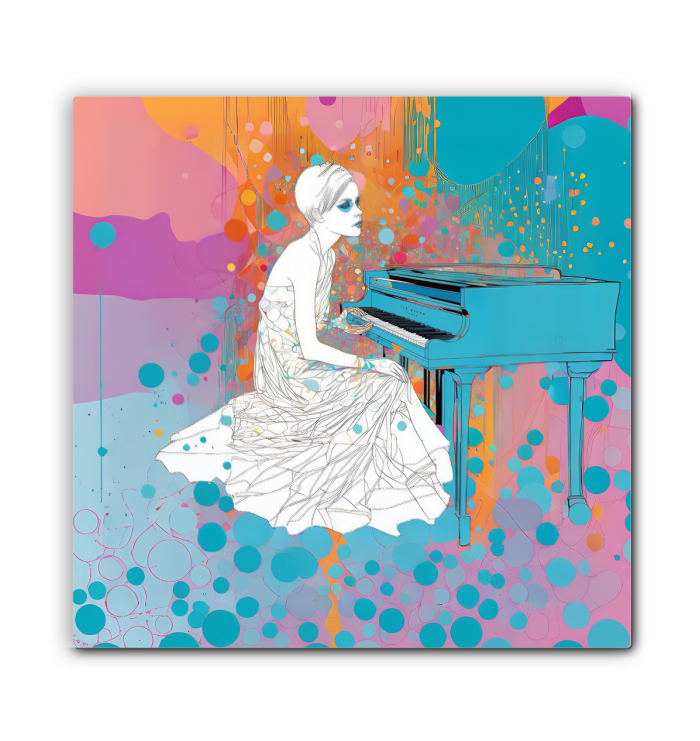 High-quality canvas featuring Violet Voyage