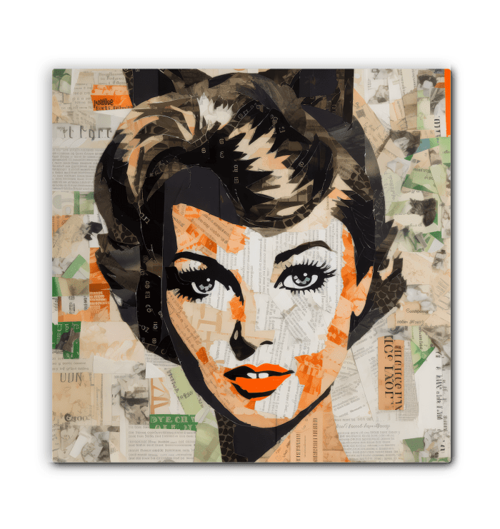 Euphonic Elegance Wrapped Canvas Melodic Splendor - Beyond T-shirts