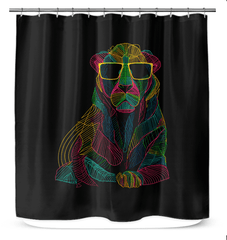 Evoke the spirit of the safari with a Lion's Roar Shower Curtain, turning your bathroom into a jungle retreat.