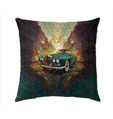 Sportscar Speed Outdoor Pillow