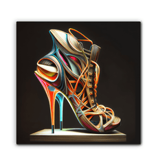 Visualizing Tomorrow's Shoes - Canvas Art Print - Beyond T-shirts