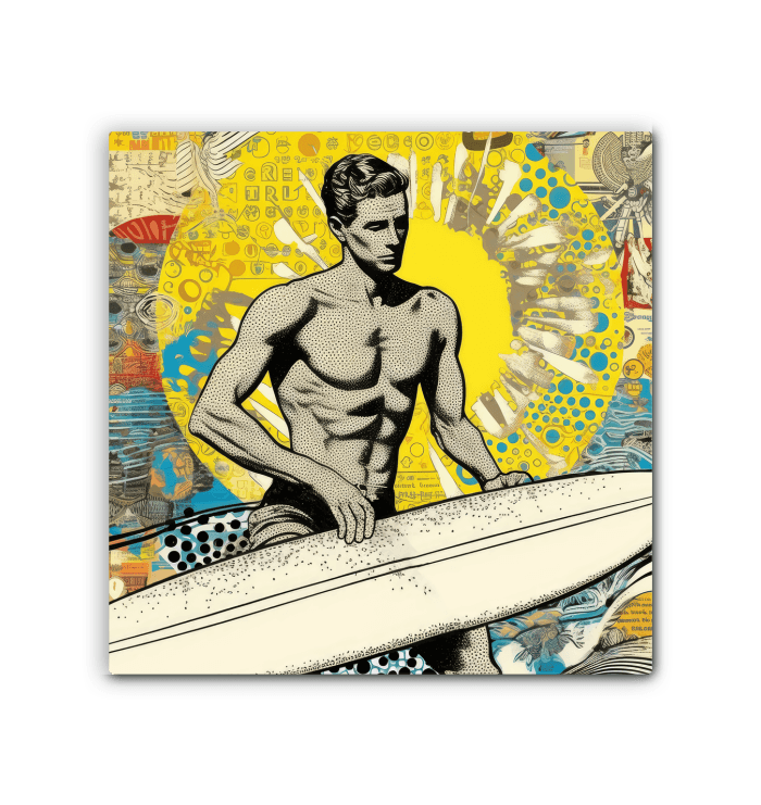 Surf Escape Canvas Art - Beyond T-shirts