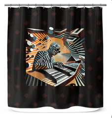 Hip-hop Hustle Shower Curtain