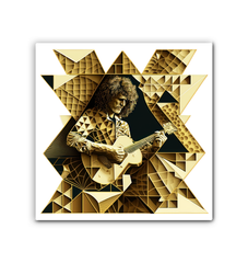 Treble Trails Wrapped Canvas