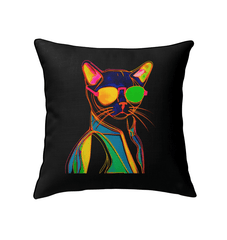 Elegant Whiskers Indoor Pillow - Beyond T-shirts