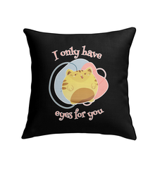 I Only Have Eyes For You Indoor Pillow