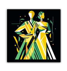 Runway Glamour Fashion Art Canvas - Beyond T-shirts