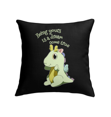 Being Yours Is a Dream Indoor Pillow