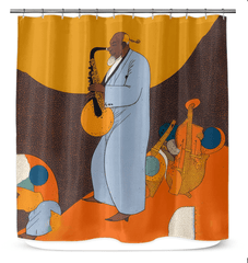 NS 977 Shower Curtain - Beyond T-shirts