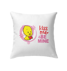 Kiss Me & Be Mine Indoor Pillow