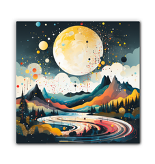 Majestic Moors Highland Landscape Canvas