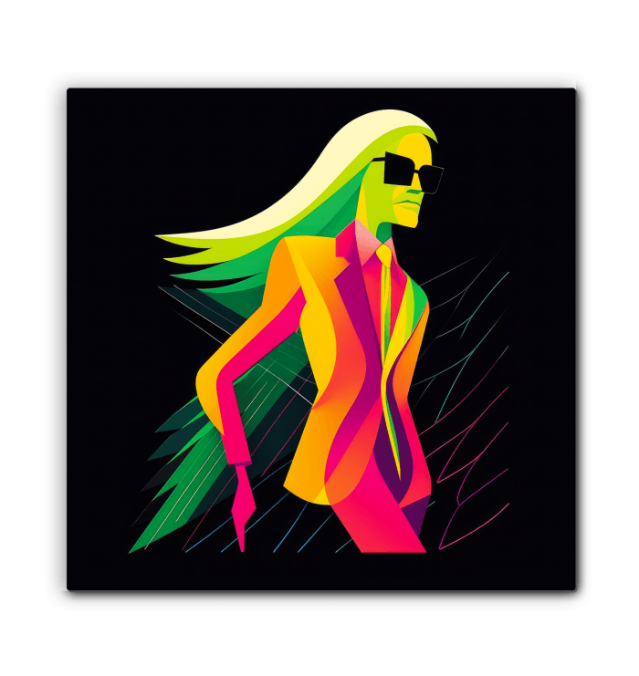 Graffiti Couture Fusion Canvas Print - Beyond T-shirts