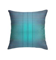 Comfortable Serene Bliss Indoor Pillow in a stylish living room setting.