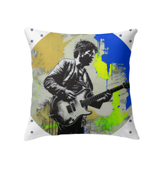 Monochrome Abstract Indoor Pillow