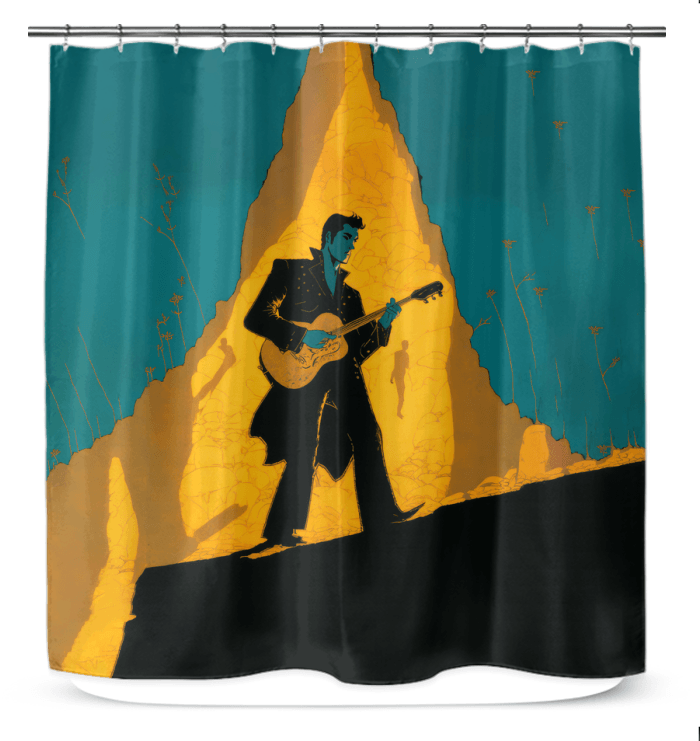 Symphony of Comfort: Music Lover's Shower Curtain - Beyond T-shirts