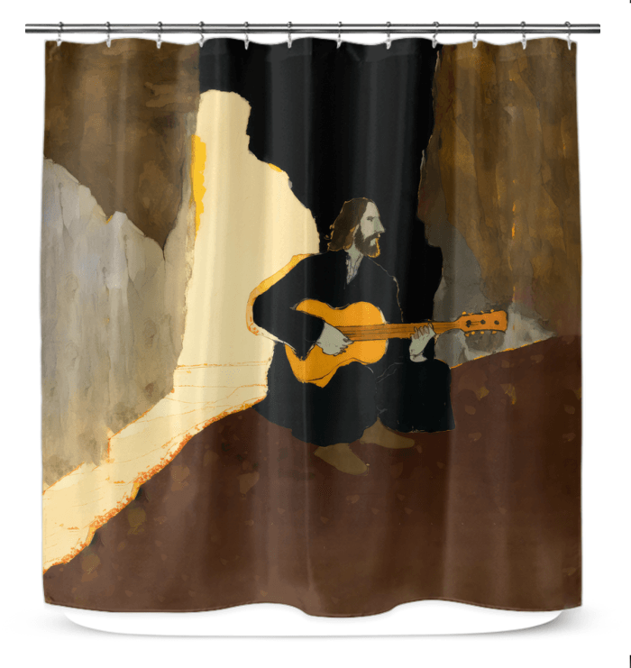 Rhapsody in the Shower: Music-Inspired Curtain - Beyond T-shirts