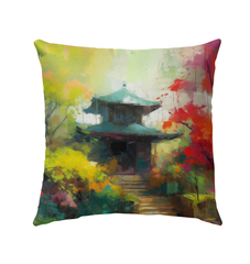 Forest Dreamscape Outdoor Pillow