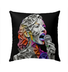 Musical Harmony Outdoor Pillow