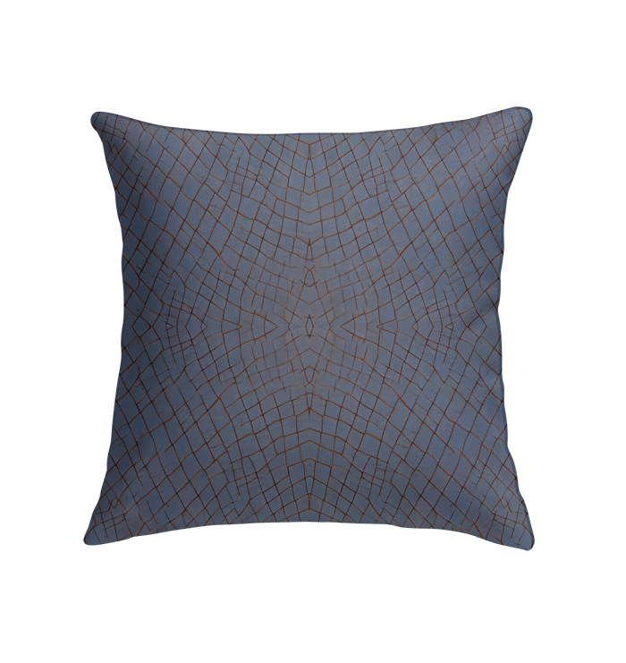 Elegant Mystic Whisper Indoor Pillow in a stylish living room setting.