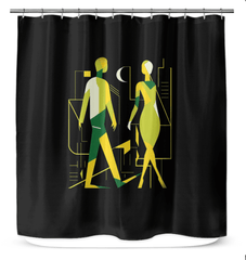 Canvas Couture Art Shower Screen - Beyond T-shirts