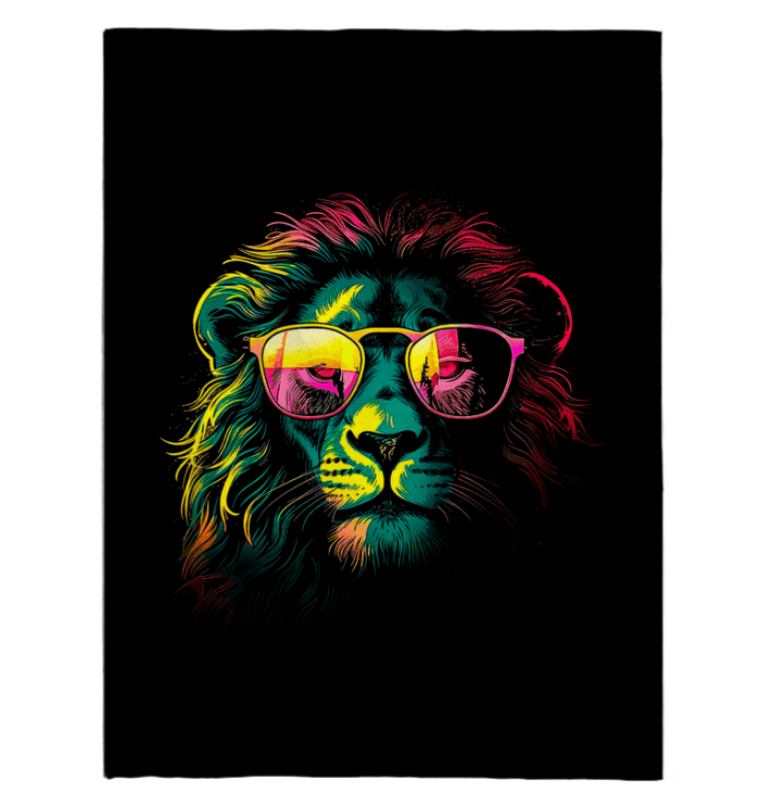 Lion King's Pride Sherpa Blanket - Beyond T-shirts