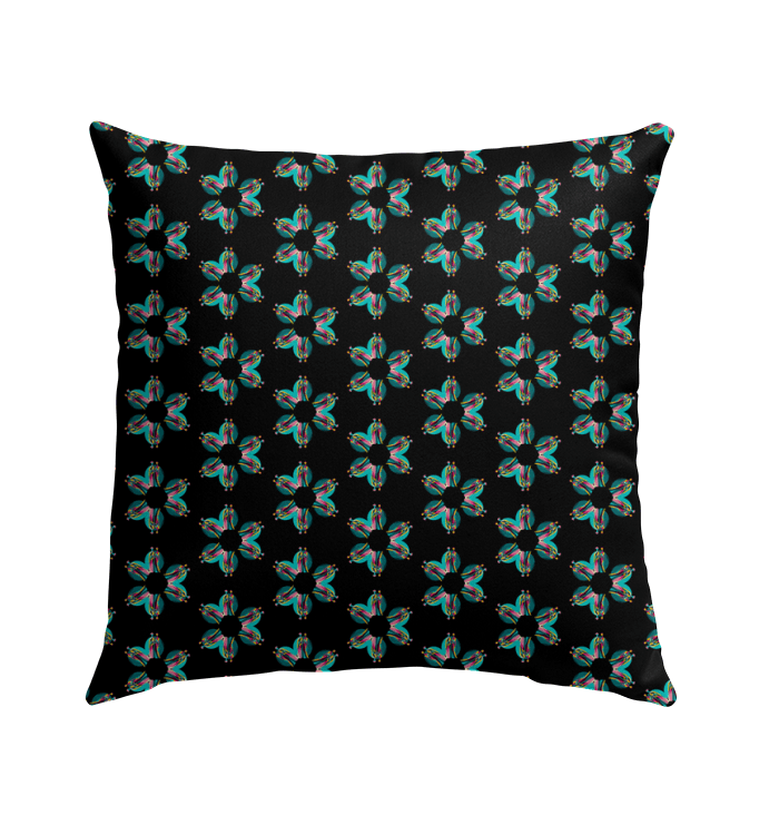 Artistic Fusion Outdoor Pillow - Beyond T-shirts