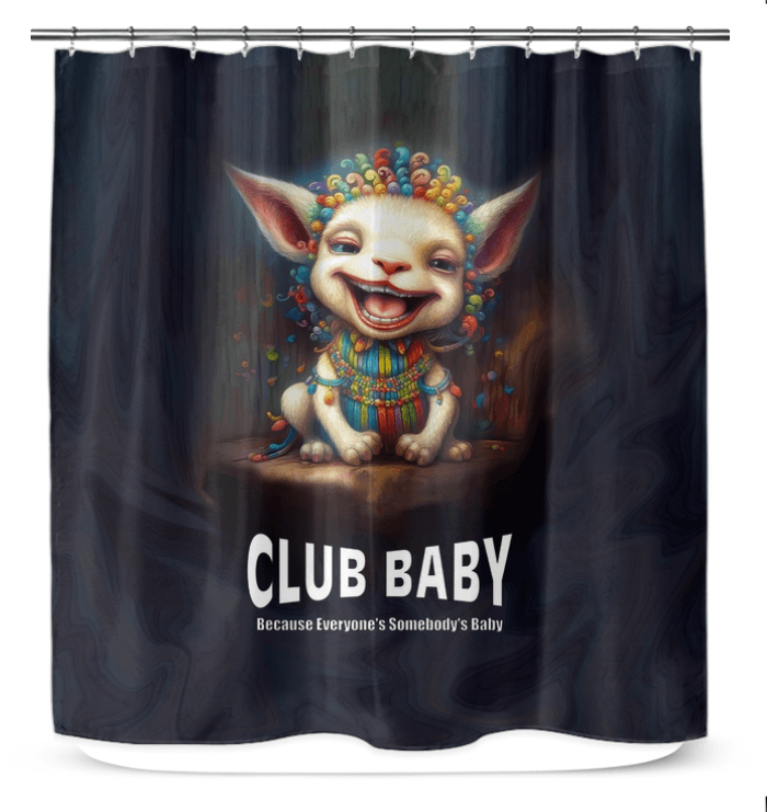 Waterproof CB3-89 shower curtain, featuring durable and chic design.