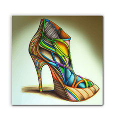 Discovering the Unseen - Futuristic Shoe Art - Beyond T-shirts