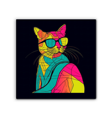 Playful Purr Canvas Artwork - Beyond T-shirts