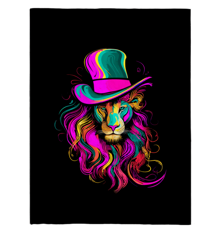 Roaring Lion Majesty Sherpa Blanket - Beyond T-shirts
