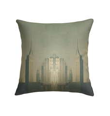 Dreamy Celestial Delight Indoor Pillow in a stylish living room.