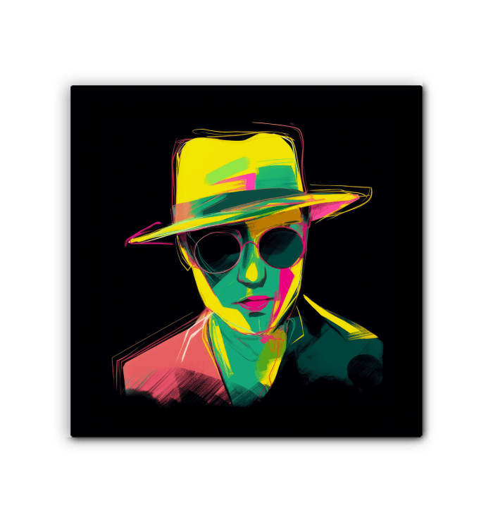 Retro Glamour Fashion Canvas - Beyond T-shirts