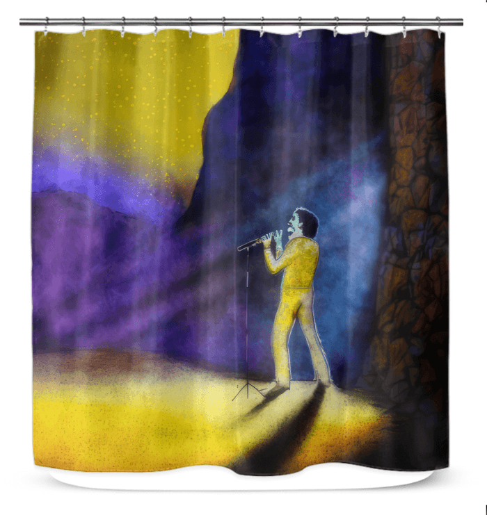 SurArt 103 Shower Curtain - Beyond T-shirts