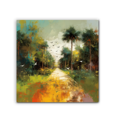 Enchanted Forest Escape Wrapped Canvas