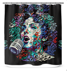 World Harmony Shower Curtain