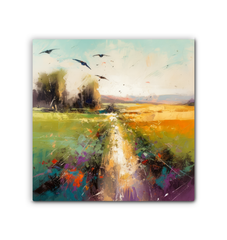 Lakeside Cabin Escape Wrapped Canvas