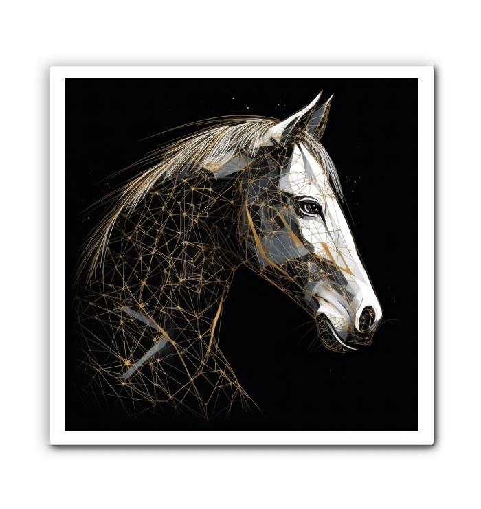 Graceful Horse Water Reflection - Beyond T-shirts
