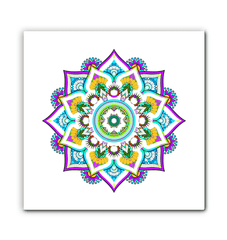 Mandala Blossom Ceramic Mural - Beyond T-shirts