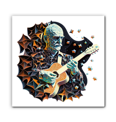 Treble Tranquility Wrapped Canvas