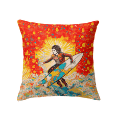 Surf's Up Indoor Pillow Ride The Waves Of Comfort - Beyond T-shirts