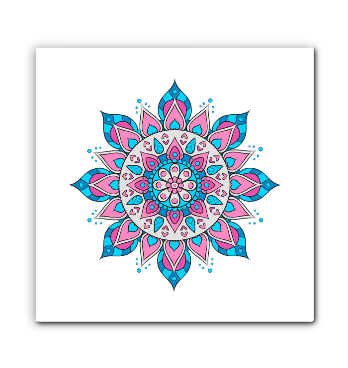 Mandala Bloom Outdoor Mural - Beyond T-shirts