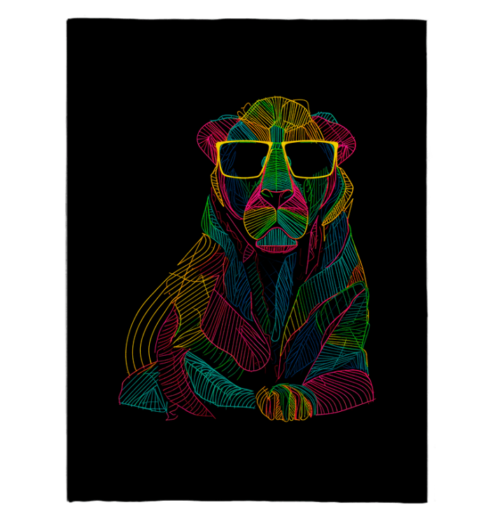 Lioness Bond Sherpa Blanket - Beyond T-shirts