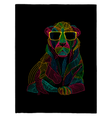 Lioness Bond Sherpa Blanket - Beyond T-shirts