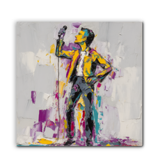 Abstract Expression Wrapped Canvas