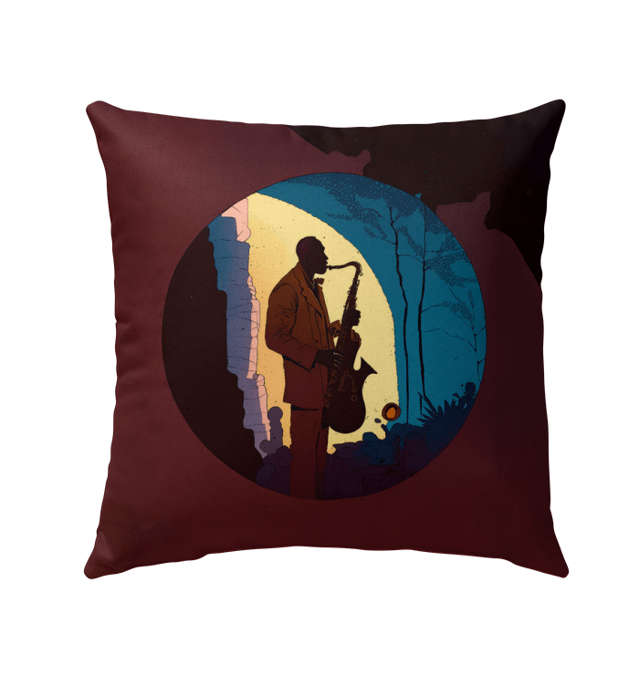 Melodic Couture Patio Pillow - Beyond T-shirts