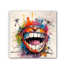 Riffing Ridicules Caricature Canvas Art - Beyond T-shirts