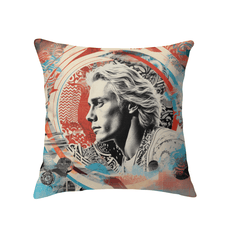 Surfing Coziness Throw Pillow - Beyond T-shirts