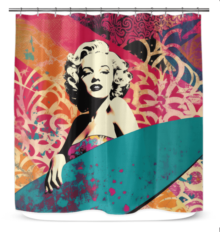 Tropical Surf Dreams Shower Curtain Dive Into Beachy Elegance - Beyond T-shirts